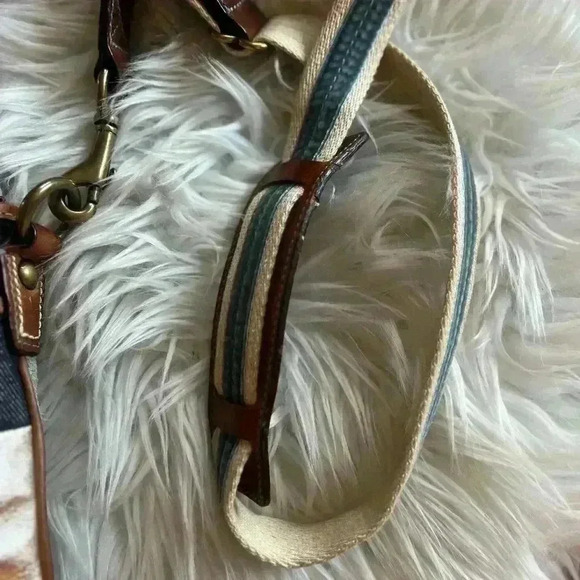 Coach Lynda Denim Patchwork Crossbody Bag B063-10006 - Picture 11 of 15